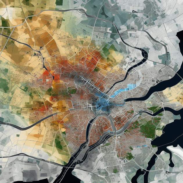 Illustration de zones protégées sur une carte